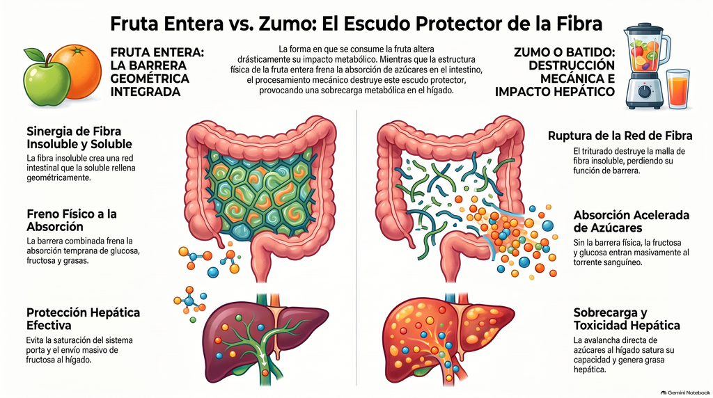 fruta entera versus zumo
